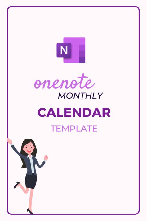 Microsoft Onenote Templates, Onenote Calendar, One Note Tips, Onenote Tips, Microsoft One Note, Note Tips, Career Planner, Microsoft Onenote, Onenote Template