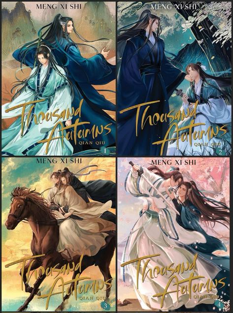 A Thousand Autumns, Thousand Autumns Donghua, Thousands Autumn, Danmei Novel, Best Poetry Books, Qian Qiu, Thousand Autumns, Fiction Books Worth Reading, Witchcraft Spell Books