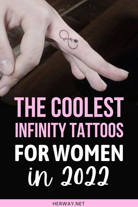 The collest infinity tattoos for women with names, dates, symbols, meanings, you name it! If you're looking for the best infinity tat in 2022, then take a look. Infinity Name Tattoos For Women, Tattoos For Women With Names, Infinity Tattoos For Women, Infinity Tattoo With Names, Infinity Tat, Infinity Tattoo Meaning, Infinity Name Tattoo, Infinity Tattoo Family, Tattoo With Names