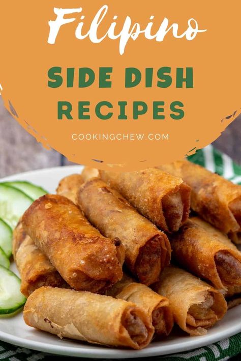 Are you wondering what Filipino side dishes to pair with your usual mains? Here are 15 must-try Filipino side dishes you'll thank us later for sharing! Filipino Sides Recipes, Filipino Sides, Filipino Potluck Dishes, Filipino Side Dishes, Best Filipino Recipes, Tomato Side Dishes, Easy Filipino Recipes, Pinoy Recipe, Starter Dishes