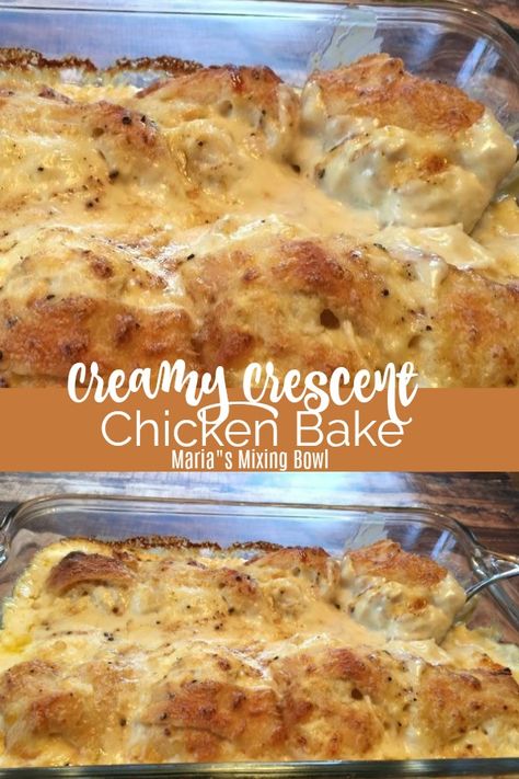 Recipes Using Crescent Rolls And Chicken, Crescent Rolls And Chicken Recipes, Crescent Roll Casserole Recipes, Chicken And Crescent Roll Recipes, Crescent Chicken, Crescent Roll Recipes Dinner, Crescent Bake, Recipe Using Chicken, Crescent Recipes