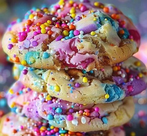 Sparkle and Crunch: California's Own Unicorn Poop Cookie Recipe! - NewsBreak Unicorn Poop Cookies, Perfect Whipped Cream, Blueberry Shortcake, French Crullers, Colored Cookies, Dole Whip Recipe, Pizza Roll Recipe, Classic Appetizers, Shortcake Recipe