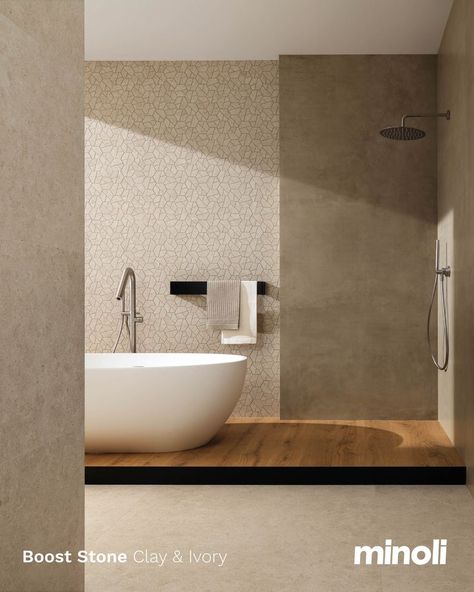 Natural Stone Tile Bathroom, Natural Stone Bathroom, Atlas Concorde, Stone Bathroom, Hexagonal Mosaic, Outdoor Tiles, Porcelain Flooring, Stone Collection, Wall And Floor Tiles