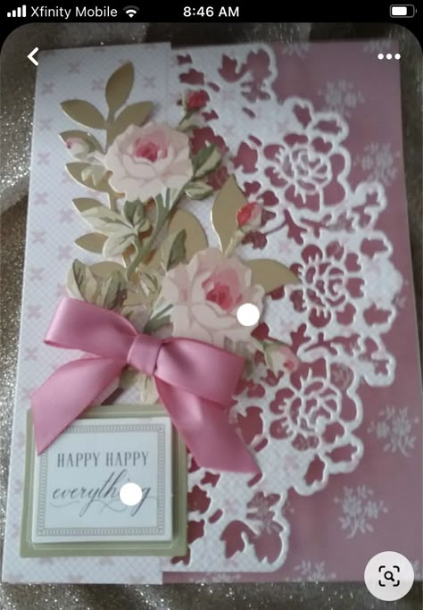 Anna Griffin Cards, Birthday Cards For Women, Elegant Cards, Embossed Cards, Beautiful Handmade Cards, Fancy Fold Cards, Birthday Cards Diy, Stamping Up Cards, Card Tutorials