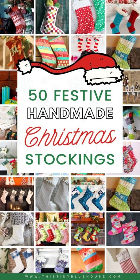 Stocking Decorating Ideas Diy, Stocking Decorating Ideas, Stocking Decorating, Diy Christmas Stockings, Easy Christmas Stockings, Diy Christmas Stocking, Christmas Stocking Tutorial, Christmas Stockings Sewing, Stocking Tutorial