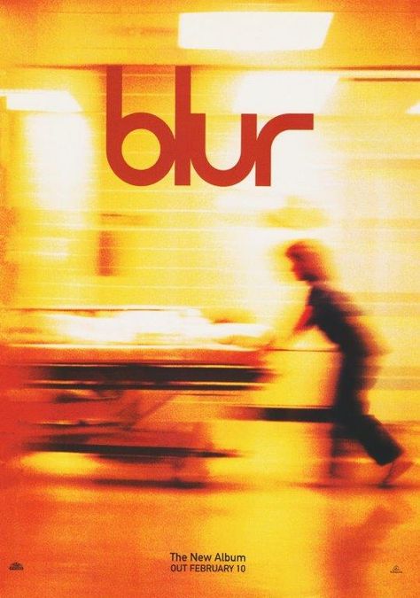 Blur Music Poster, 90s Grunge Band Posters, 2000s Band Posters, Blur Posters Band, Blur Band Poster, Britpop Poster, Dayglow Poster, Blur Band Wallpaper, Y2k Posters For Room