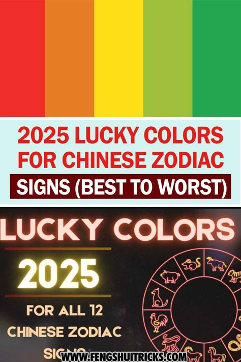 As we move into 2025, the Year of the Wood Snake, choosing the right Feng Shui colors can significantly influence your ability to attract prosperity, harmony, and positive energy throughout the year. Learn about this here. 2025 Lucky Color, Lucky Color For 2025, 2025 Year Of The Snake, 2025 Experiences, 2025 Color Of The Year, Chinese New Year 2025, Wood Snake, Feng Shui Basics, Feng Shui Colors