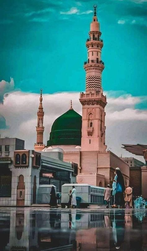 Madina Sharif Beautiful Pic, Medina Wallpaper, Khwaja Ji Pic, Mecca Images, Medina Mosque, Qur'an Photography, Mecca Islam, Mecca Wallpaper, Muslim Pictures