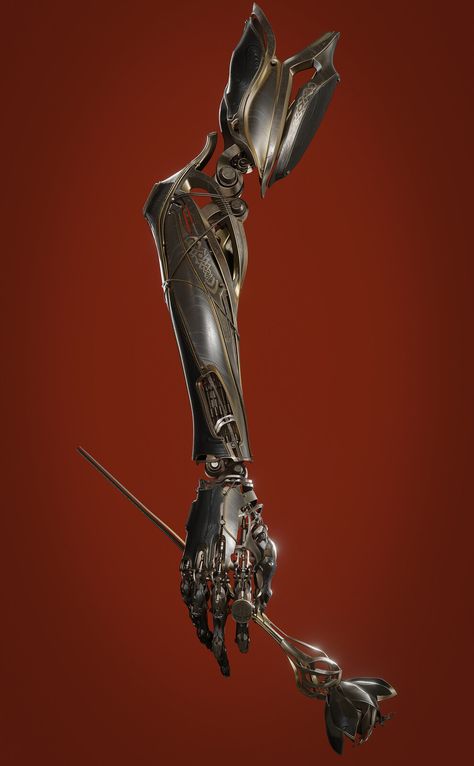 ArtStation - 2023/4/25 Steampunk Arm, Mechanical Arm, Cyborgs Art, Arm Art, Arte Peculiar, Cyberpunk Character, Robot Design, Robots Concept, Robot Concept Art