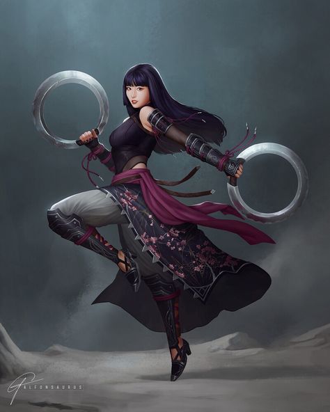 ArtStation - BLADE DANCER MOMO - PROJECT TWICE RPG, Alfonso Maesa Monk Dnd, Rpg Wallpaper, Twice Fanart, Dancers Art, Female Dancers, Rpg Dice, Momo Hirai, Momo Twice, D&d Dungeons And Dragons