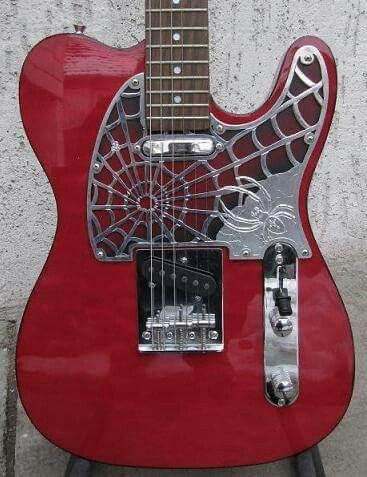 Guitar Finishes, All Spiderman, Red Guitar, Electric Guitar Design, Best Guitar, Guitar Obsession, Guitar Pics, Cool Electric Guitars, Custom Guitar