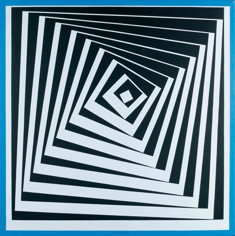 Optical Illusion Quilts, Study Medicine, Art Optical, Victor Vasarely, Tunnel Vision, Optical Art, Optical Illusions Art, Graphic Designing, Illusion Art