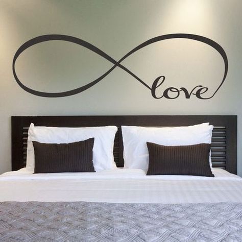 Diy Wall Decor For Bedroom, Diy Wall Decals, Diy Wand, Wall Decals For Bedroom, Stylish Wall Art, Wall Stickers Bedroom, Wall Stickers Home, Decoration Stickers, Love Wall