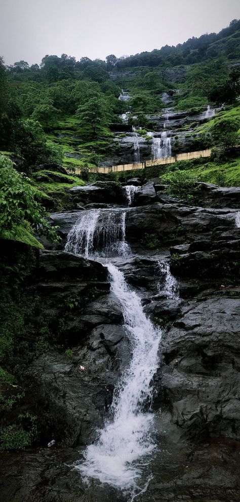 This picture was clicked just a week after the begining of monsoon in the place called Neral of state Maharashtra, India. Merely a week and everything you saw was soothing.   #natureatitsbest Maharashtra Scenery, Monsoon Wallpaper Rain, Lonavala Snap Rain, Maharashtra Aesthetic, Monsoon Snap, Monsoon Wallpaper, Monsoon Aesthetic, Monsoon Photography, Mountain Aesthetic Wallpaper