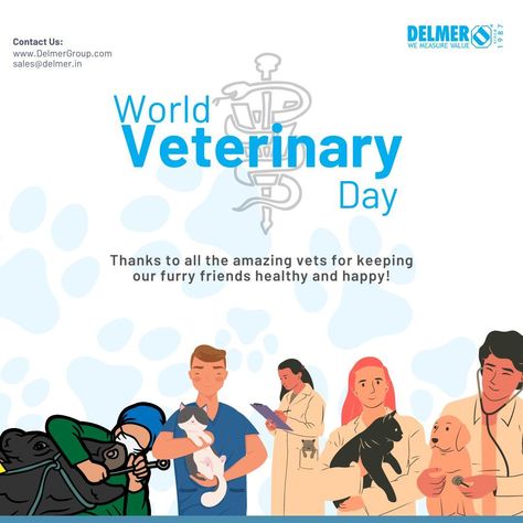 The best doctor in the world is the veterinarian. They can't ask their patients what is matter - they just know! Wishing You a Happy World Veterinary Day ! . . . #WorldVeterinaryDay #Vets #Healthcare #delmergroup What Is Matter, World Veterinary Day, Veterinary Day, Good Doctor, April 27, Veterinarian, Health Care, Matter, Good Things