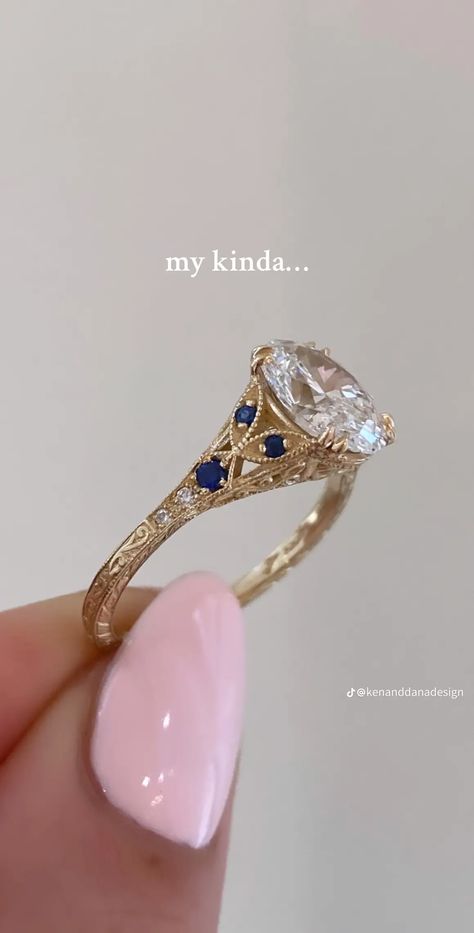 Ken And Dana Designs, Georgian Ring, Future Engagement Rings, Classic Engagement, American Wedding, Money Talks, Classic Engagement Rings, Antique Engagement, Antique Engagement Rings