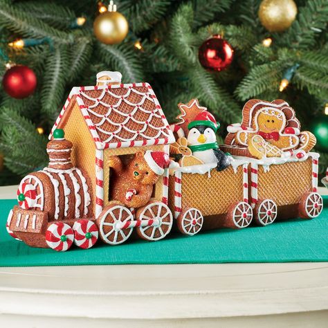 Gingerbread Classroom, Cardboard Gingerbread House, Gingerbread House Patterns, Gingerbread Train, Gingerbread House Designs, 귀여운 음식 그림, Gingerbread House Ideas, Christmas Gingerbread House, Christmas Train