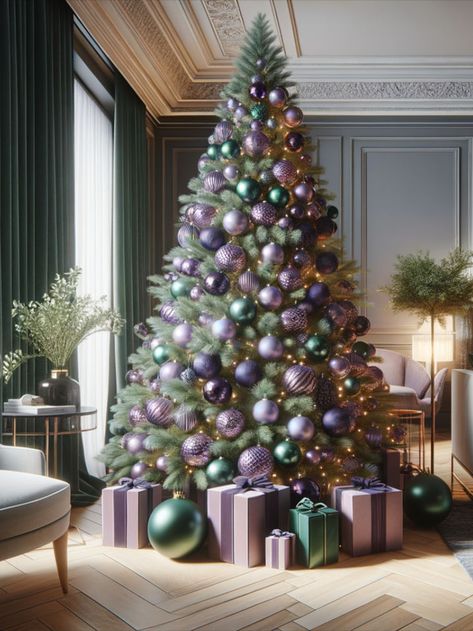 Christmas Tree Color Schemes Christmas Decor Ideas 2022, Christmas Tree Color Schemes, Christmas Tree Colour Scheme, Iphone Love, Wallpaper Iphone Love, Colorful Christmas Tree, New Space, Christmas Decor Ideas, Beautiful Christmas