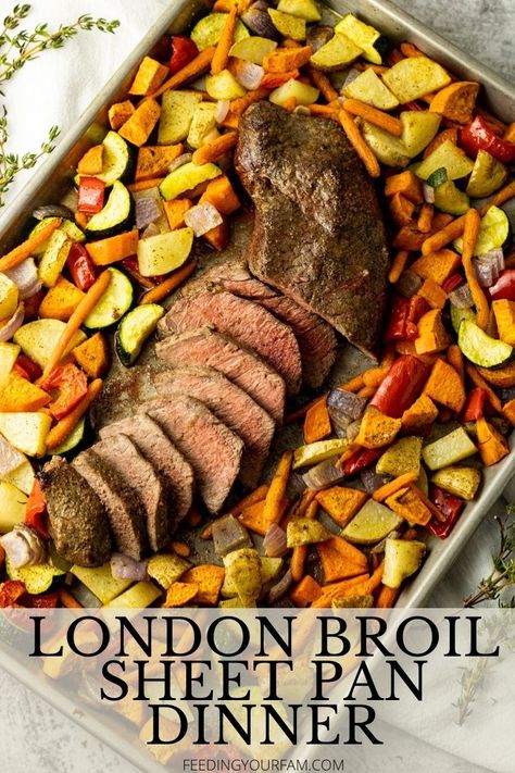 Pot Roasts, Beef Stews, Holiday Roast, Cooking London Broil, London Broil Recipes, Roast Garlic, Beef Dinners, Burger Menu, Sheet Pan Dinners Recipes