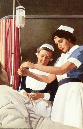 The Sister with a nurse - World of work, the nurse Nursing Pictures, History Of Nursing, Nurse Photos, Candy Striper, Children's Book Illustrations, Thank You Nurses, Family Nurse Practitioner, Book Printing, Nurse Inspiration