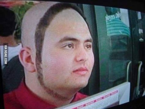 If you're worried about a bad haircut, just remember that this exists. Bad Hair, Laugh Out Loud, Makes Me Laugh, Too Funny, To Laugh, Ha Ha, Out Loud, Funny Things, Fails