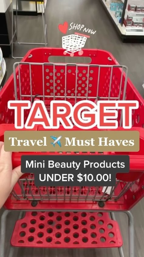 affordablebyamanda on Instagram: TRAVEL ✈️ MUST-HAVES FROM TARGET! All of the toiletries you NEED to GRAB FOR {under $10} in the travel-sized product section of your local… Must Have Target Products, Walmart Travel Essentials, Traveling Items Must Have, Target Finds Under $10, Target Travel Essentials, Target Must Haves Under $10, Travel Necessities Packing Lists, Mini Products For Travel, Target Beauty Must Haves