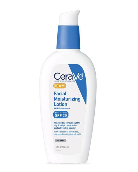 AM Facial Moisturizing Lotion | Moisturizers | CeraVe Cerave Products, Cerave Moisturizer, Lotion With Spf, Cerave Skincare, Whitening Cream For Face, Foaming Facial Cleanser, Oil Free Moisturizers, Moisturizing Lotion, Facial Moisturizers