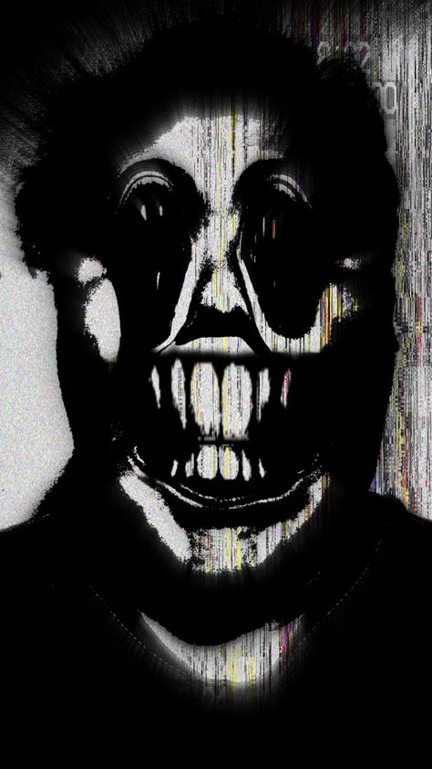 I use this software called PicsArt on my Android device I made my face look terribly distorted and made it look scary I hope you like it Gory Imagery, Distorted Face Photography, Creepy Face Reference, Scary Face Creepy, Deformed Face, Distorted Face Art, Smile 2, Distorted Face, Face Distortion Art