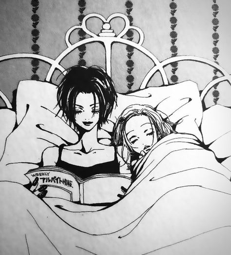 Shin Nana, Nana Anime, Nana Manga, Nana Osaki, Arte Inspo, Two Girls, Manga Art, Aesthetic Anime, Drake