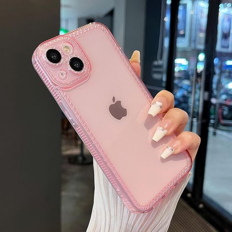 Girly Phone Cases, Pink Iphone Cases, Iphone Obsession, Pretty Iphone Cases, Pretty Phone Cases, Pink Cases, Pink Sparkly, Pink Bling, Clean Phone