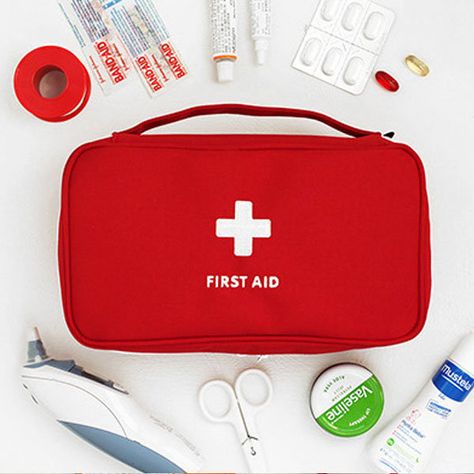 Kids First Aid Kit, Amazon Finds Travel, Emergency Medical Kit, First Aid Pouch, First Aid Bag, First Aid For Kids, Camping First Aid Kit, Butterfly Handbag, Medicine Packaging