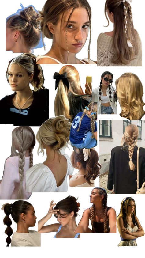 Hairstyles For Italy Trip, Hairstyles For Road Trips, Cute Office Hairstyles, Hairstyles For Vacation, Camp Hairstyles, Cute Hair For School, Haie Style, Haircuts Inspiration, Short Bleached Hair