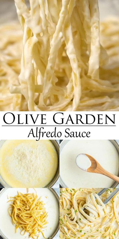 Olive Garden Alfredo Sauce Recipe, Olive Garden Alfredo, Easy Alfredo, Olive Garden Alfredo Sauce, Alfredo Sauce Recipe Easy, Alfredo Sauce Recipe Homemade, Resep Pasta, Alfredo Sauce Recipe, Alfredo Recipe