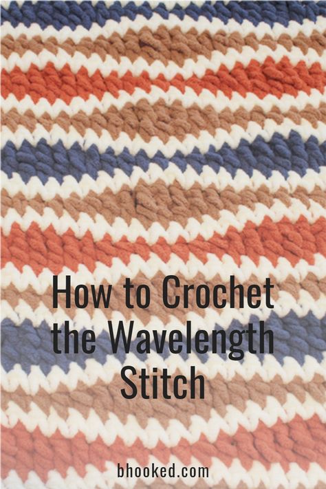 Wave Afghan Pattern Free, Crochet Wave Stitch Tutorial, Rolling Waves Crochet Pattern, Wavy Crochet Blanket Pattern Free, Crochet Waves Blanket, Long Wave Crochet Stitch, Wave Stitch Crochet Blanket, Crochet Wavy Blanket, Wavy Crochet Stitch