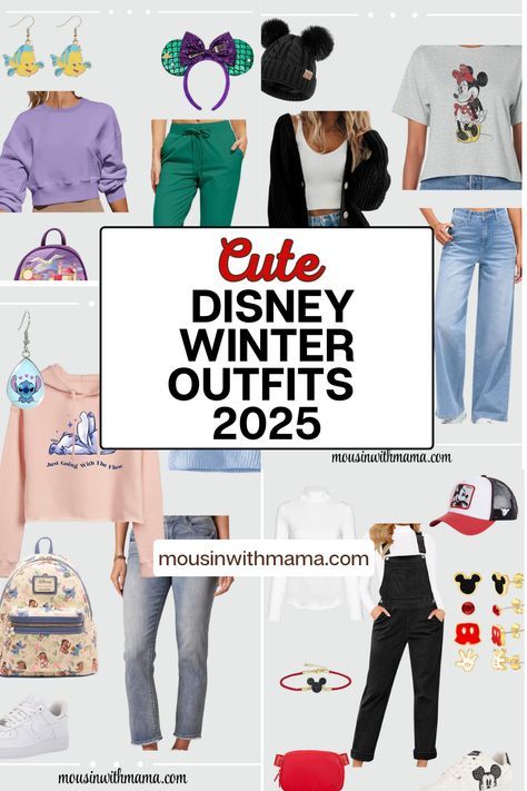 Heading to Disney this winter? Check out these cozy and cute winter outfit ideas, all from Amazon! From Mickey shirts and warm leggings to adorable Disney-themed beanies and scarves, these picks will keep you warm and stylish for those chilly park days. Perfect for Disney World or Disneyland! 

Disneyland outfits 2025 | Disney World Outfits 2025 | Disney outfits winter | Disney outfits amazon Christmas Disney Couple Outfits, Disney World Women’s Outfits, Disney Outfits By Park, Disney World Toy Story Outfit, Disney Outfits Winter Women, What To Wear To Disney In February, Disney Outfits Women January, January Disneyland Outfits, Winter Disneyland Outfits Women