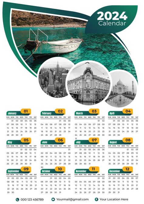 Photo Calendar Design Layout, 2024 Calender Design, 2025 Calendar Design Template, Calendar 2025 Design, 2025 Calendar Design, Calendar Design 2025, Calender 2024 Designs, Corporate Calendar Design, Calander Design