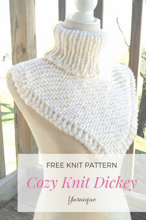 Knit Cowl Pattern, Easy Scarf Knitting Patterns, Stretchy Bind Off, Knit Cowl Pattern Free, Knitted Cowl Scarves, Crochet Neck Warmer, Cowl Knitting, Knitting Patterns Free Scarf, Knitting Patterns Free Hats