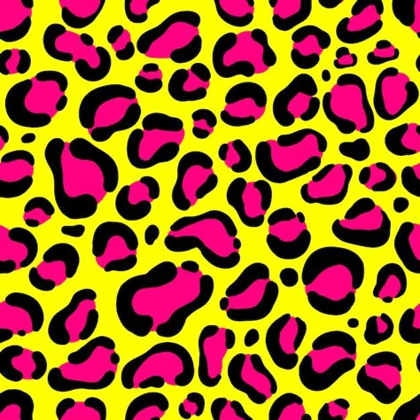 Seamless leopard pattern neon yellow and... | Premium Vector #Freepik #vector #pattern #animal #print #skin Colorful Leopard Print, Leopard Print Wallpaper, Cheetah Print Wallpaper, Colorful Animal Print, Badass Wallpaper Iphone, Badass Wallpaper, Yellow Animals, Animal Print Wallpaper, Animals Print