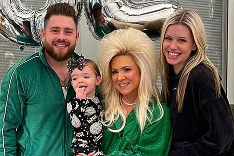 'Long Island Medium' Theresa Caputo's son Lawrence “Larry” Caputo Jr. is expecting his first child with his wife Leah Munch in September 2024. Theresa Caputo, Long Island Medium, High School Principal, Richard Simmons, Alex Rodriguez, Tv Sport, Sports Awards, Fathers Say, Celebrity Families