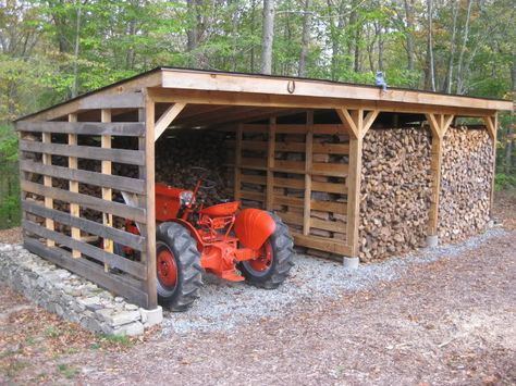 pole barn with roof for porches | All good advice here. This is just a shed, not a big pole barn but as ... Wood Sheds, Pallet Barn, Wooden Shed, Pallet Building, Pallet Shed, Firewood Shed, Pole Buildings, Outdoor Shelters, Storage Shed Plans