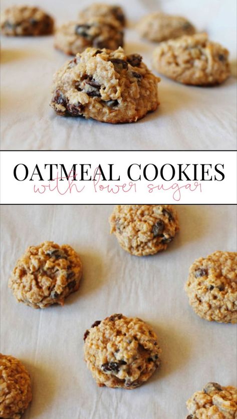 These not too sweet oatmeal cookies are my new favorite oatmeal raisin cookies! If you're looking for a lower sugar oatmeal raisin cookie then you'll love this recipe. It's simple to follow and super delicious. Oatmeal Mug Cake, Cookie Mug Cake, Cookies Oatmeal Raisin, Oatmeal Raisin Muffins, Oatmeal Raisin Bars, Easy Oatmeal Raisin Cookies, Raisin Bars, Sweet Oatmeal, Oatmeal Raisin Cookies Recipe