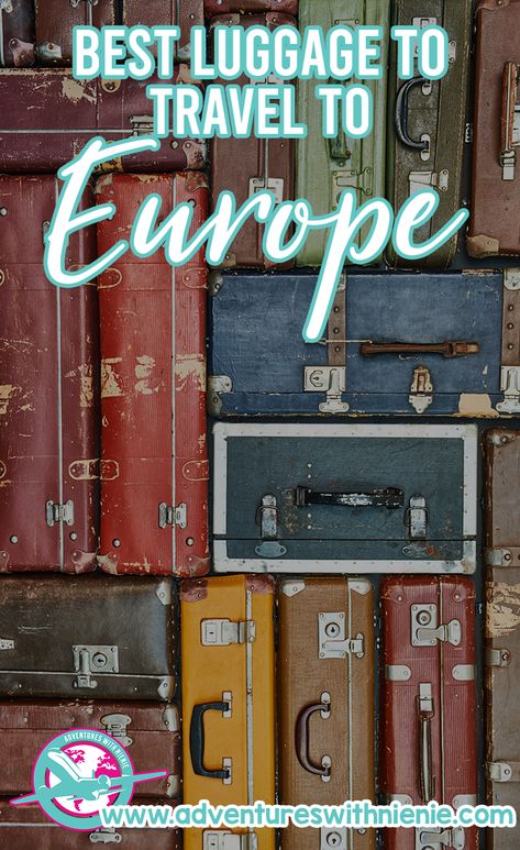 Best Suitcase For Travel Europe, Best Luggage For European Travel, Best Luggage For Travel To Europe, Luggage For Europe Travel, Best Suitcases For International Travel, European Train Travel, Ef Tours, Best Travel Luggage, Europe Train Travel