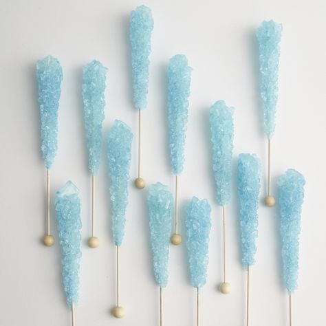 Blue Rock Candy, Nursing School Grad Party, Clown Oc, Blue Snacks, Blue Smile, Swift Party, Bolo Frozen, Pretty Candy, Birthday Snacks