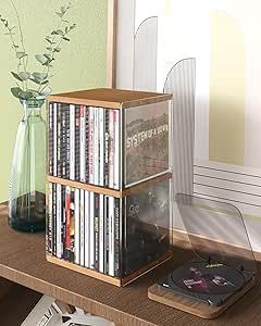 Dvd Storage Ideas, Cd Stand, Desk Rack, Cd Organization, Dvd Rack, Cd Shelves, Cd Rack, Music Corner, Cd Holder