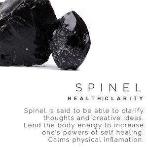 Spinel Crystal Meaning, Crystal Cards, Spinel Crystal, Crystal Zodiac, Healing Ideas, Energy Chakras, Stone Meanings, Black Spinel Bracelet, Spinel Stone