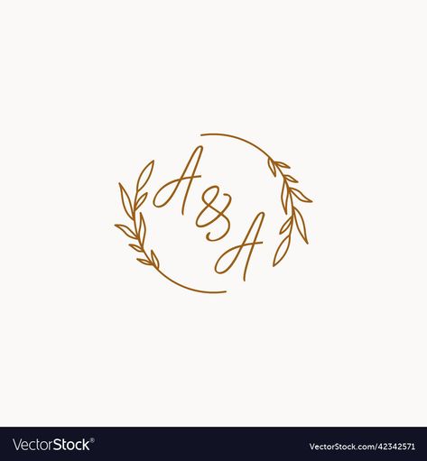 Aa Wedding Logo, Wedding Initials Logo Design, Event Logo Design, Nikah Certificate, Wedding Initials Logo, Simple Wedding Cards, Wedding Card Frames, Initials Logo Design, Wedding Logo Monogram