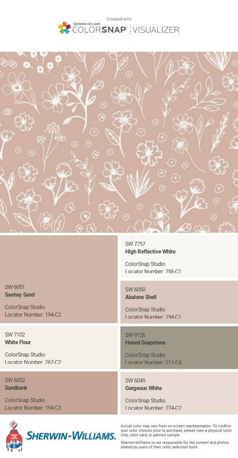 Vintage Charm Paint Color, Sherwin Williams Neutral Pink Colors, Sashay Sand Sherwin Williams Nursery, Rose Color Bathroom, Sherwin Williams Blush Colors, Sherwin Williams Nursery Colors Girl, Sherwin Williams Neutral Pink, Doe Skin Sherwin Williams, Dusty Pink Paint Color Sherwin Williams