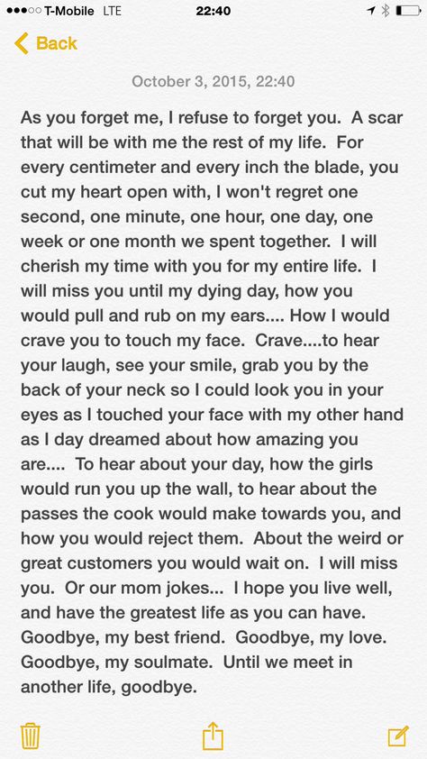 Goodbye, my love. It's Not Goodbye It's See You Later Quotes, How To Say Goodbye To Someone You Love, Goodbye Message For Him Letting Go, Goodbye Note, Ways To Say Sorry, Goodbye Message, Goodbye My Love, Goodbye Quotes, Goodbye Letter