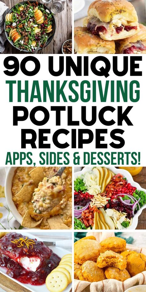 thanksgiving food ideas for parties Thanksgiving Potluck Dishes, Thanksgiving Potluck Ideas, Thanksgiving Potluck Recipes, Thanksgiving Crockpot Recipes, Work Potluck, Pumpkin Mac And Cheese, Thanksgiving Potluck, Thanksgiving Side Dishes Easy, Friendsgiving Food