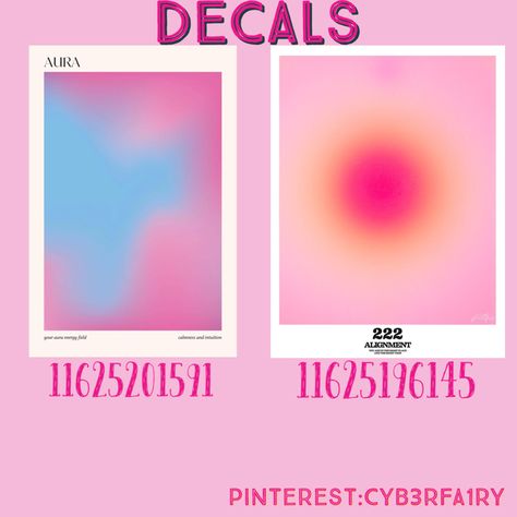 Cute for rooms, offices, and more! Preppy House, Modern Decals, Bloxburg Decals Codes Aesthetic, Preppy Decal, Blocksburg Room Ideas￼, Pic Code, Roblox Image Ids, Bloxburg Decals Codes Wallpaper, House Decals